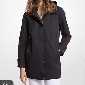 Michael Kors Black rain coat